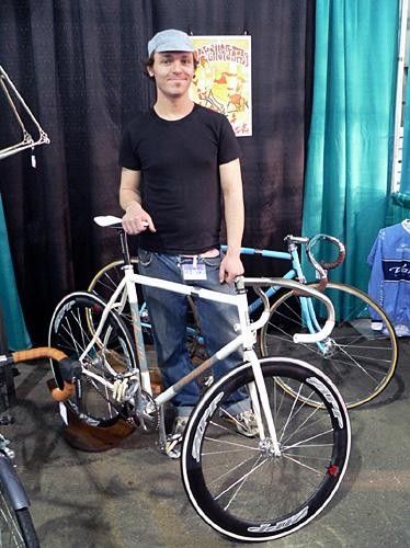 Sacha White, of Vanilla Bicycles is undoubted among the best of the best. His attention to detail is arguably second-to-none, and his pleasant and humble demeanor belie the mind-blowing skill contained within.