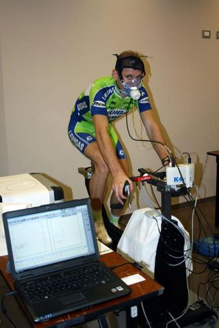 The Liquigas-Cannondale riders underwent incremental lab tests