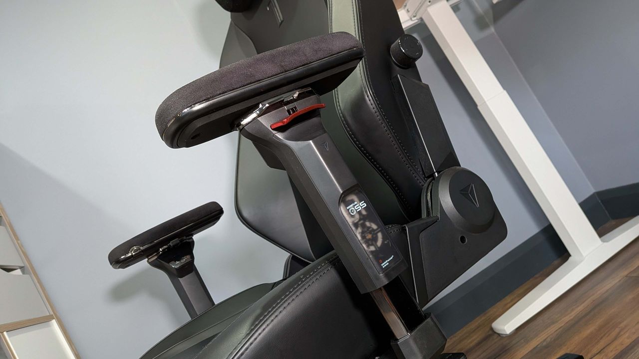 Secretlab InfinitePrecision Armrests on a Titan Evo NanoGen edition gaming chair