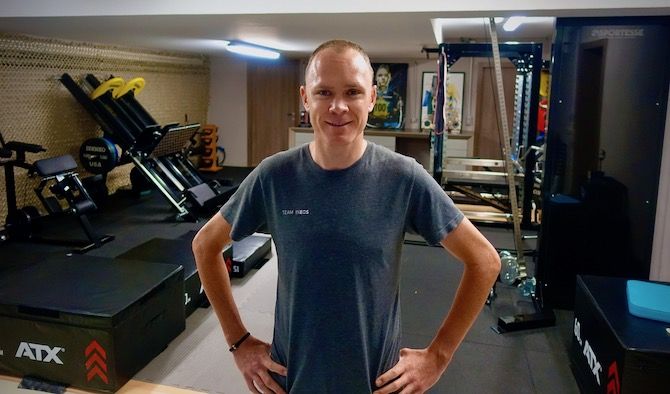 Chris Froome (Team Ineos) is ready for another session in his &#039;pain cave&#039;