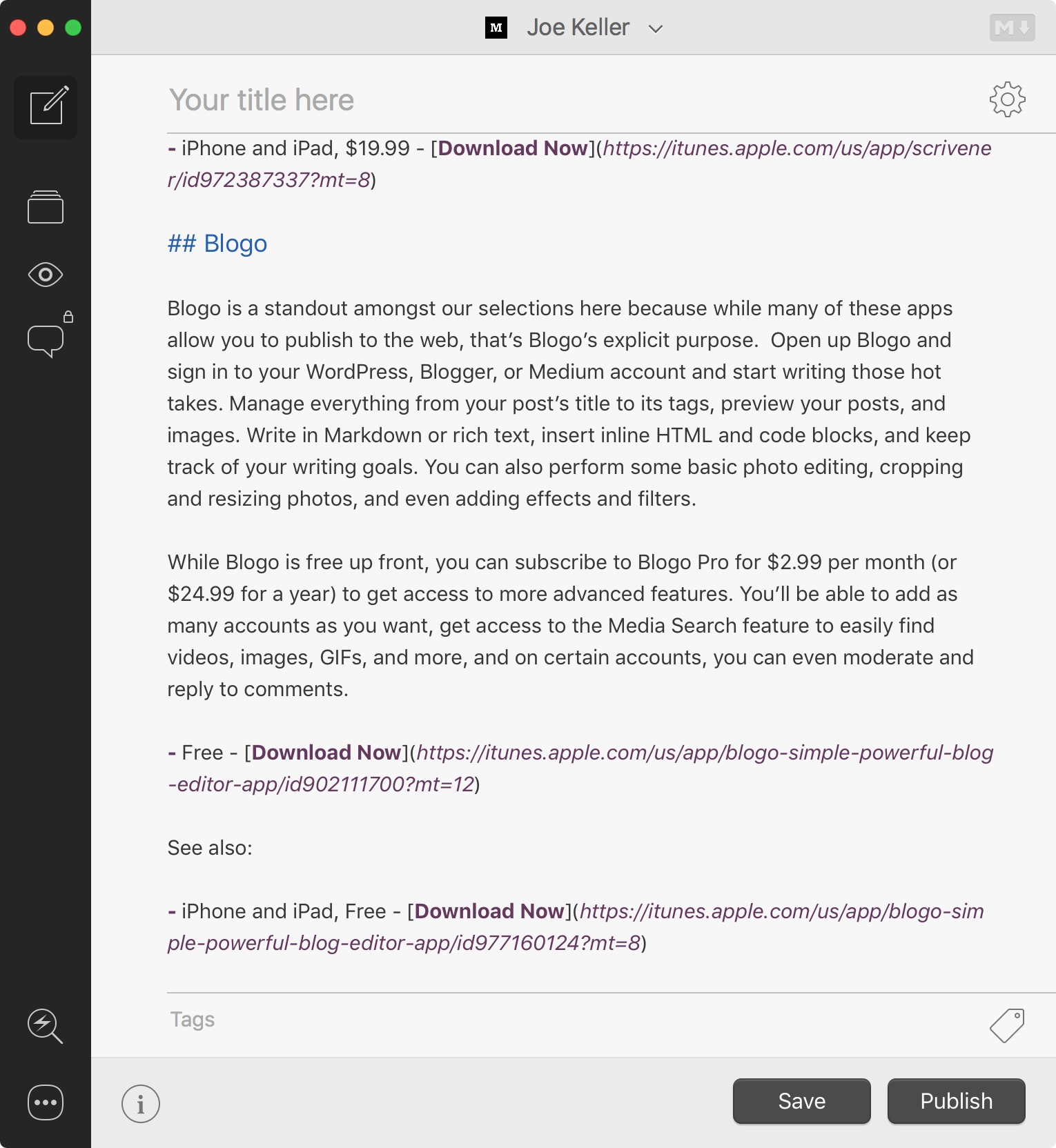 Blogo