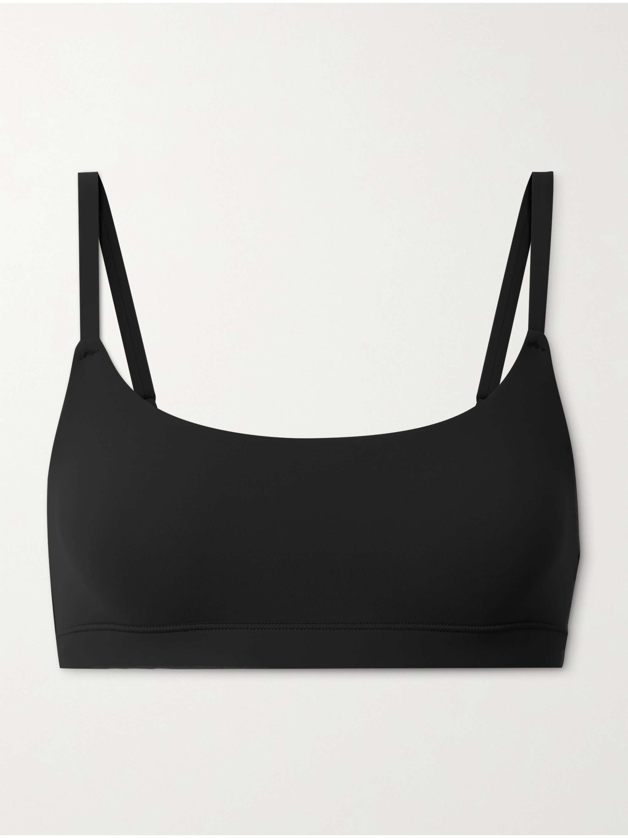 Fits Everybody Scoop Neck Bralette - Onyx