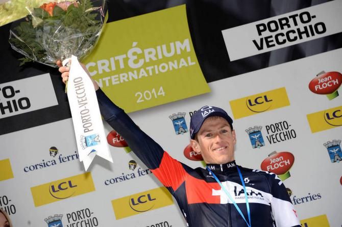Stage 3 winner Mathias Frank (IAM Cycling)