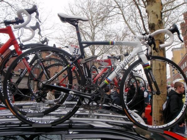 Cadel Evans' special BMC bike