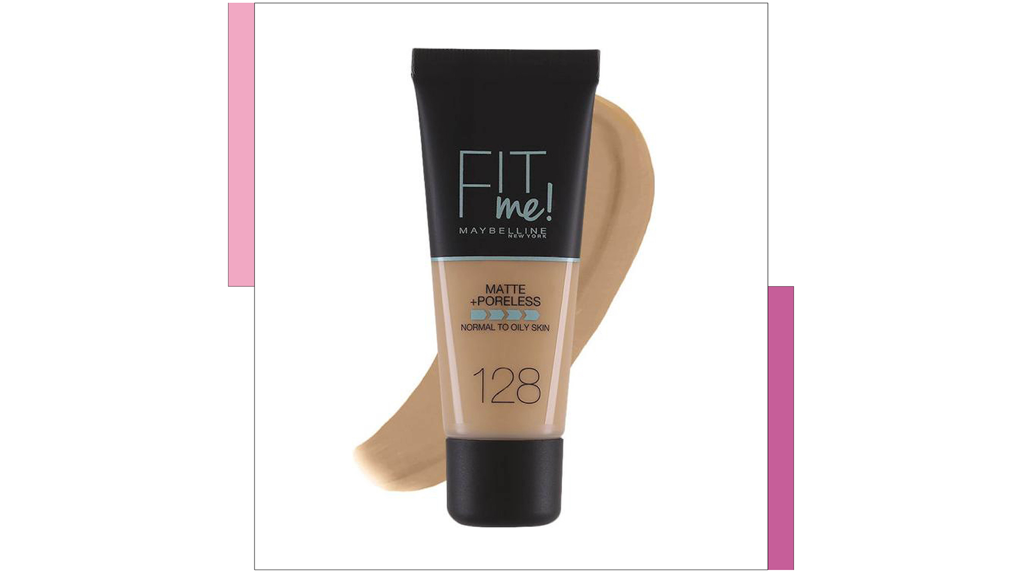 Maybelline Fit Me! Matte & Poreless Liquid Foundation, one of the best foundation for acne prone skin