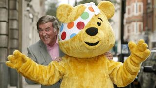 Sir Terry Wogan with Pudsey for Children In Need