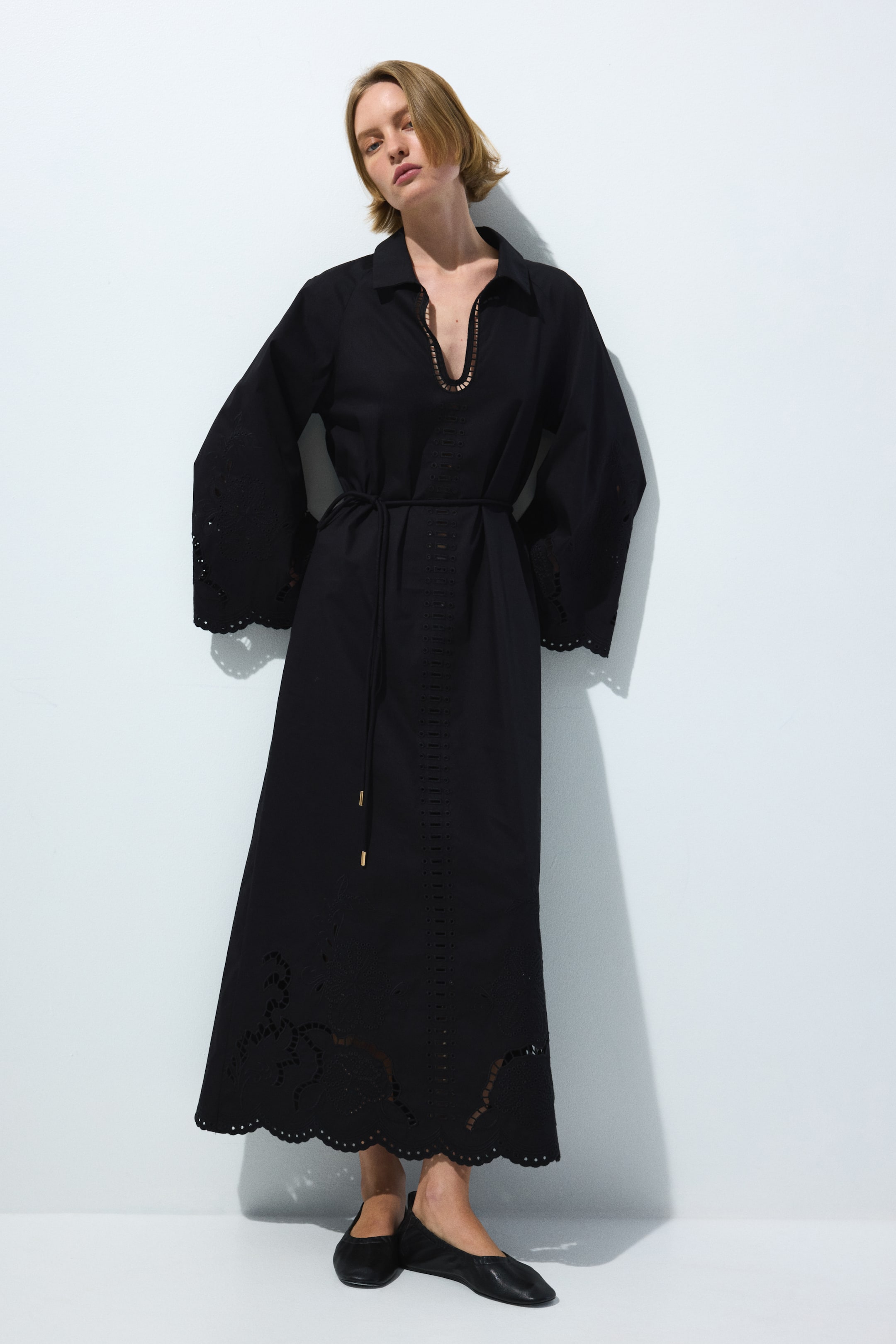 broderie anglaise dress