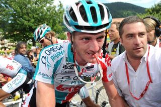 Jurgen Van Den Broeck (Omega Pharma-Lotto) after his stage win