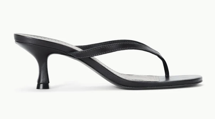 Staud, FREJA KITTEN HEEL BLACK