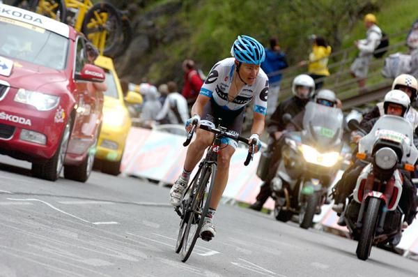 Thomas Danielson (Garmin-Cervelo) moves into the top-ten overall with his 11th place finish.