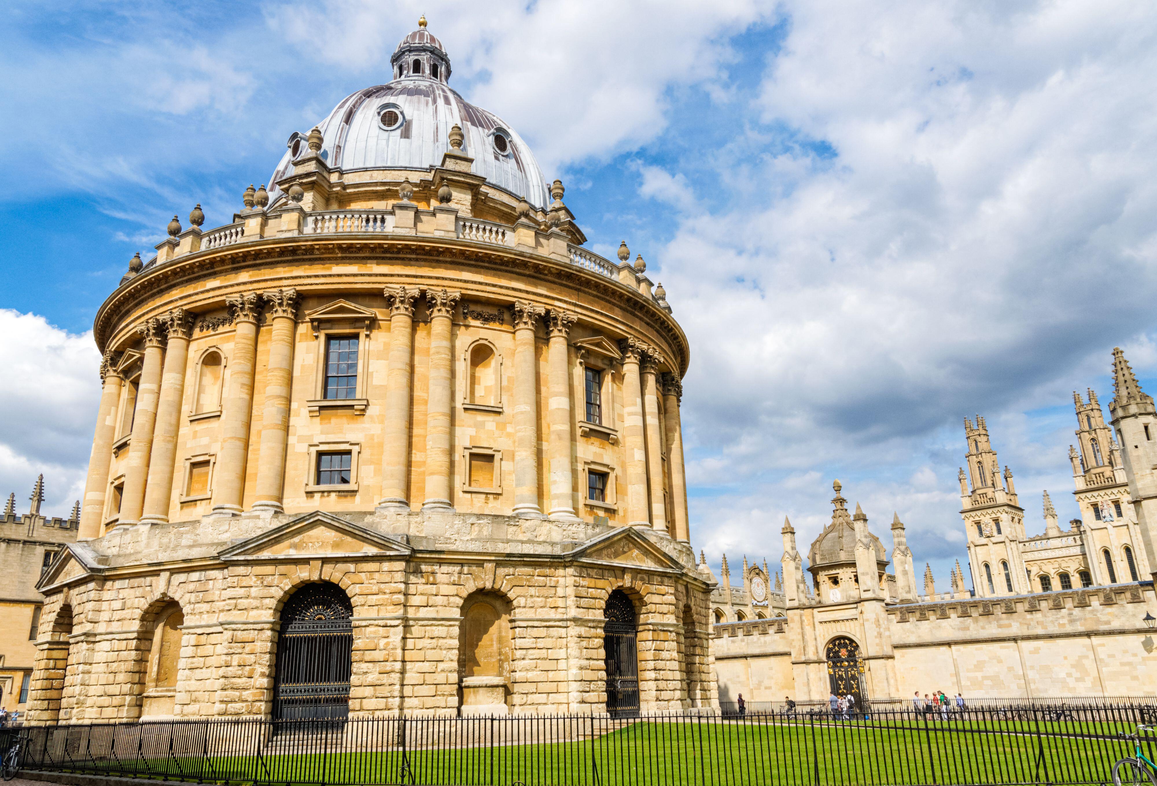 The elegant Radcliffe Camera in Oxford