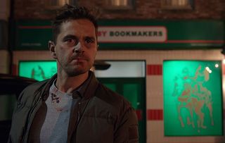 Iain is in self-destruct mode in Casualty