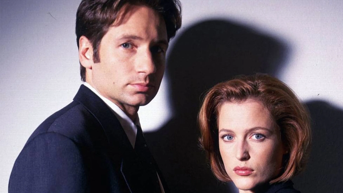 Mulder and Scully from The X-Files