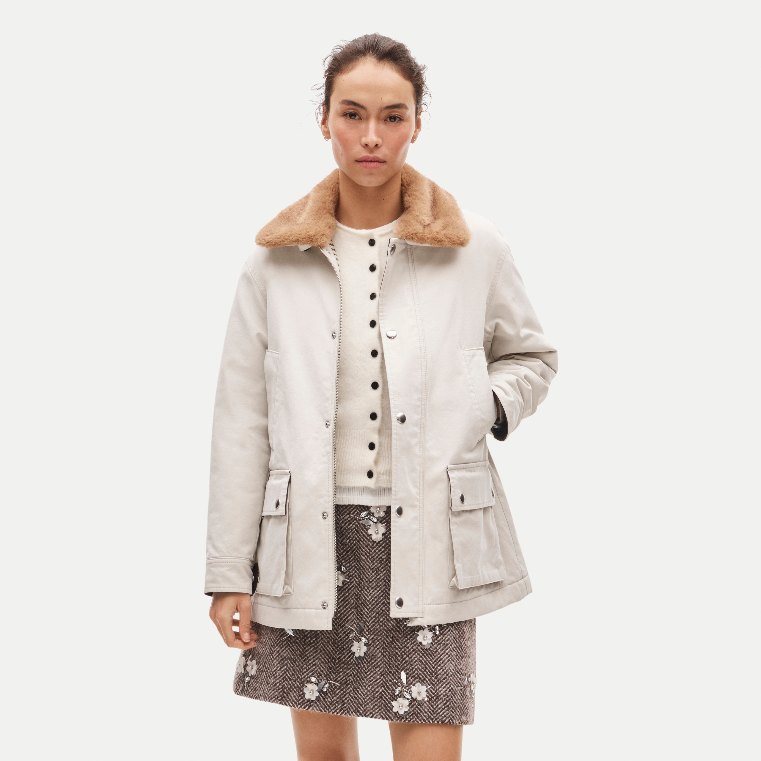 Women's 1986 Barn Jacket&amp;trade; With Removable Faux-Fur Collar