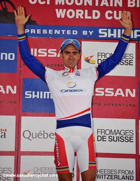 Julien Absalon continues as World Cup leader