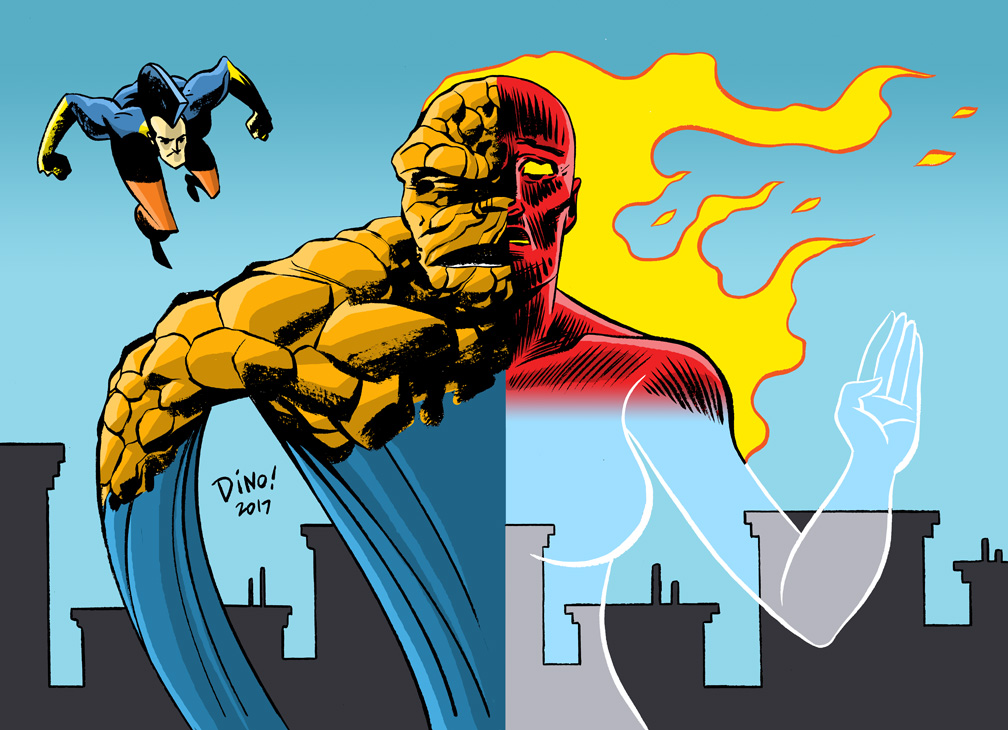 Marvel Fantastic Four art