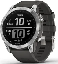 Garmin Fenix 7 Sapphire Solar: $799 $549 at Amazon