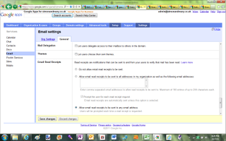 There are useful features in Google Apps that aren’t turned on by default, and the interface is basic but clear.