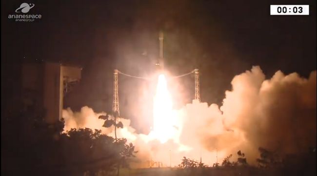 Vega Rocket Suffers 'Major Anomaly' During Launch of UAE Satellite