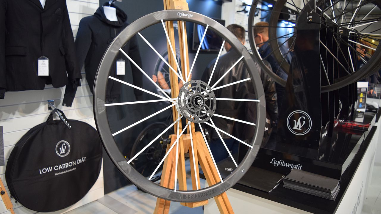 The Lightweight Wegweiser wheels are the German carbon specialists' more affordable range of wheels