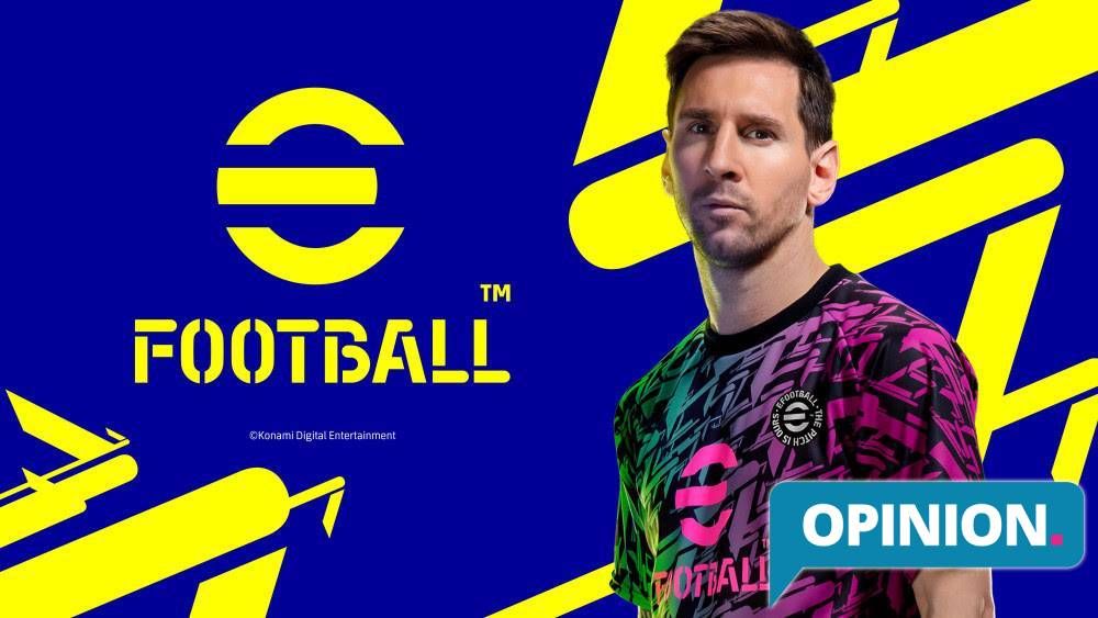 Lionel Messi on the cover of eFootball