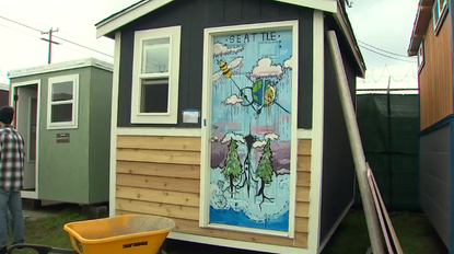 Seattle is opening a village of tiny homes for the homeless.