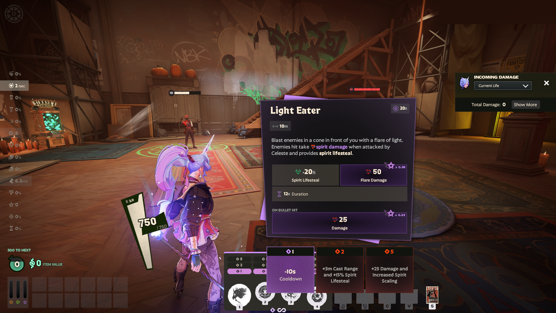 Images showing the abilities of Celeste, a new hero in Deadlock.