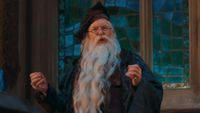 John Lithgow as Dumbledore in Harry Potter series.