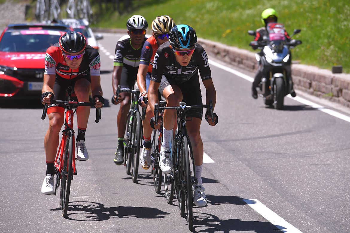 Diego Rosa (Sky) in the day's escape