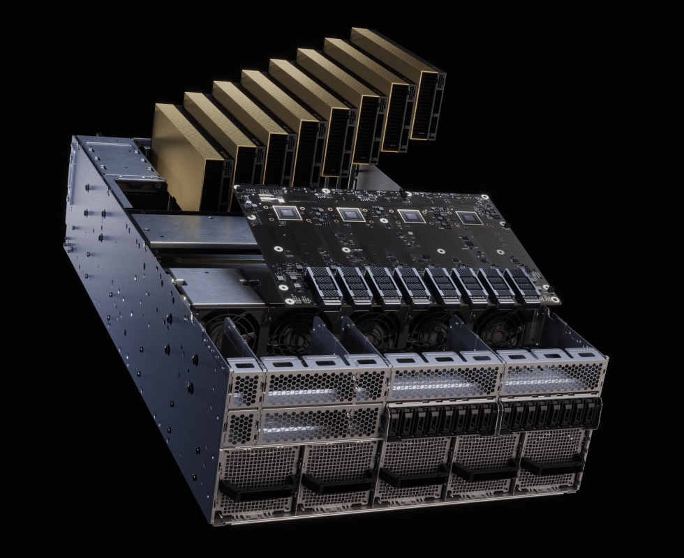 Nvidia server GPUs