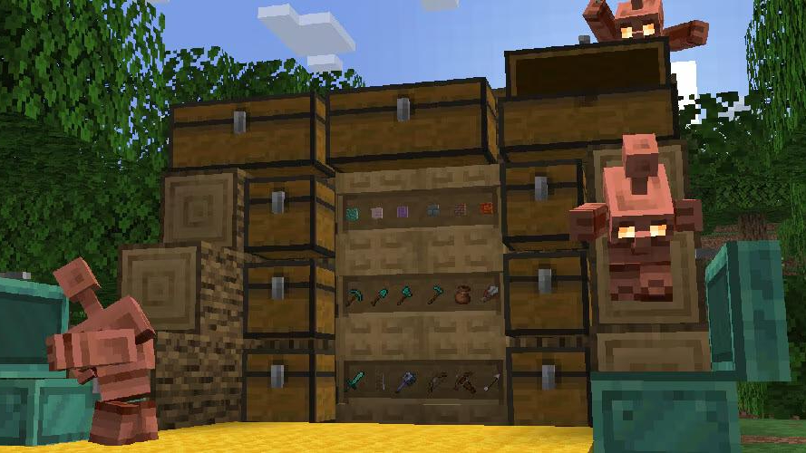 Screenshot of Minecraft: Java Edition Snapshot 25w31a.