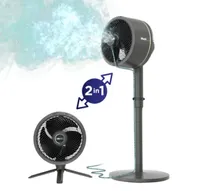 Shark FlexBreeze Pro Mist Indoor Outdoor Pedestal & Table Fan With Water Tank