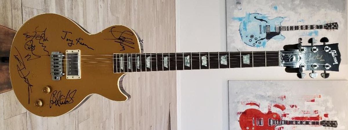 Signed Gibson guitar