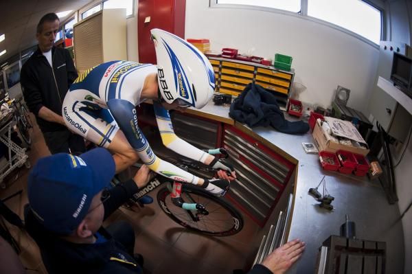 Several riders made use of the tunnel at Magny-Cours