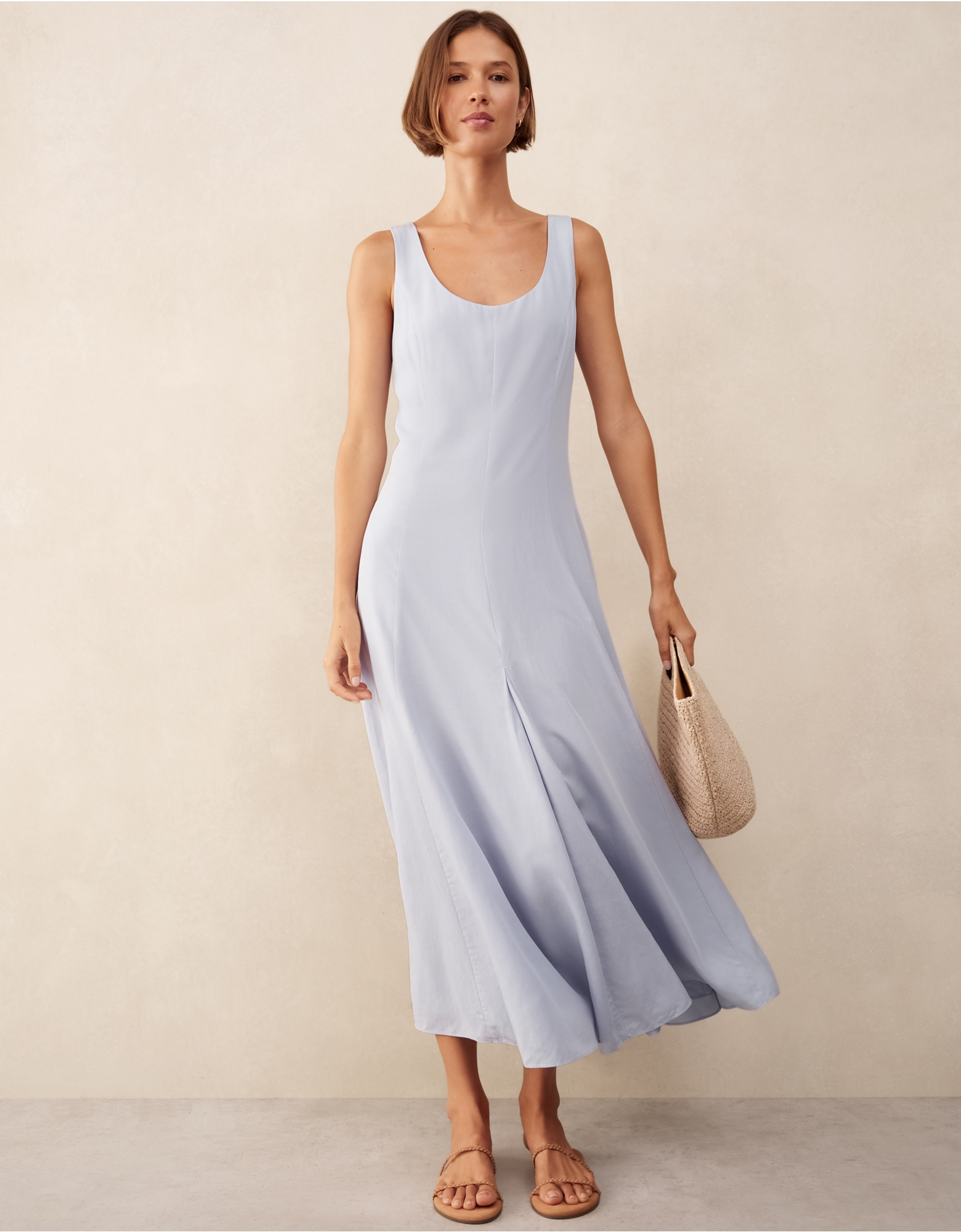 The White Company, Shaped Scoop Neck Dress