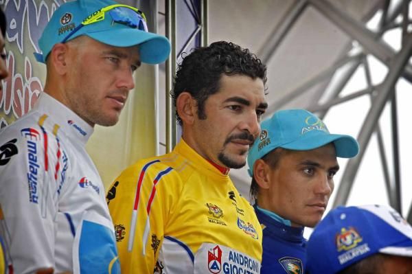 Jose Serpa (Androni-Venezuela) looks set for overall victory.