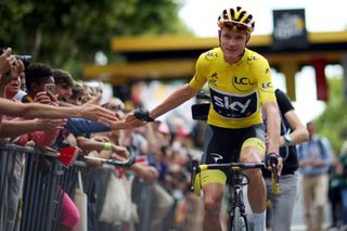 Chris Froome (Sky) before stage 10 of the Tour de France