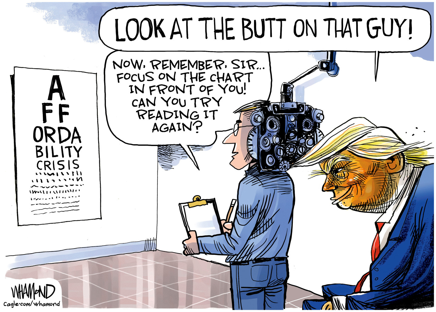 Political cartoon