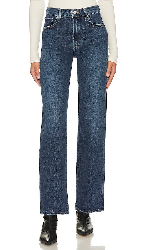 Harper Mid Rise Straight Jeans