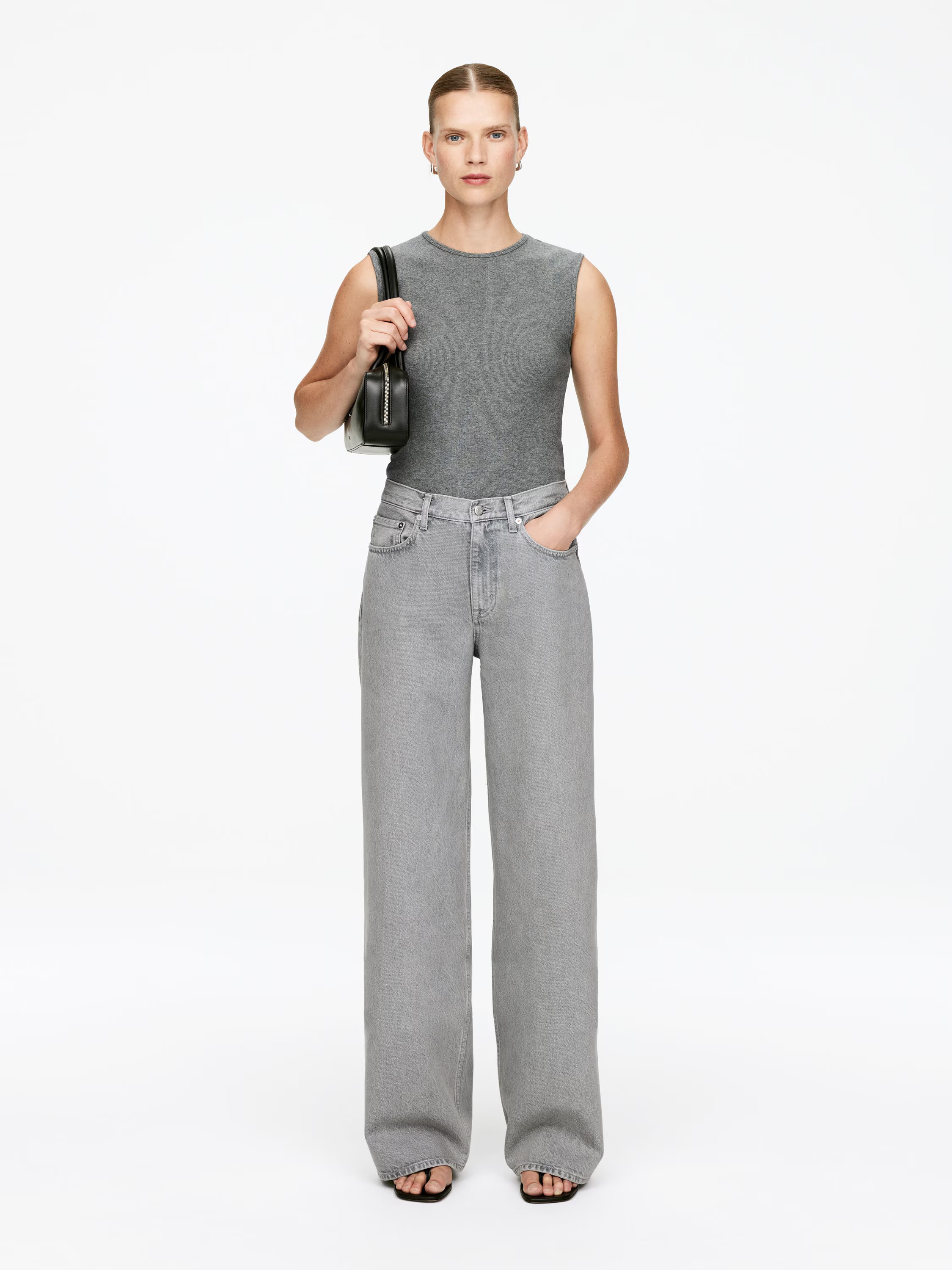 Arket, CLOUD Loose Wide Jeans