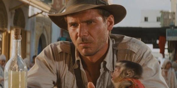 Harrison Ford in Raiders of the Lost Ark