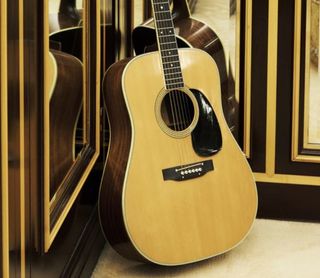 Freddie Mercury's 1975 Martin D-35 acoustic guitar
