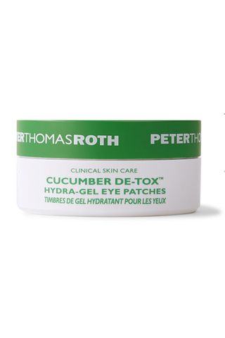 Peter Thomas Roth, Cucumber De-Tox Hydra-Gel Eye patches, £41 Available from Mr Porter