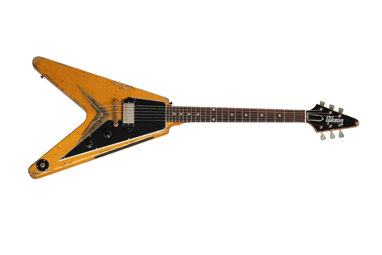 Gibson's Leo Scala Hybrid Flying V