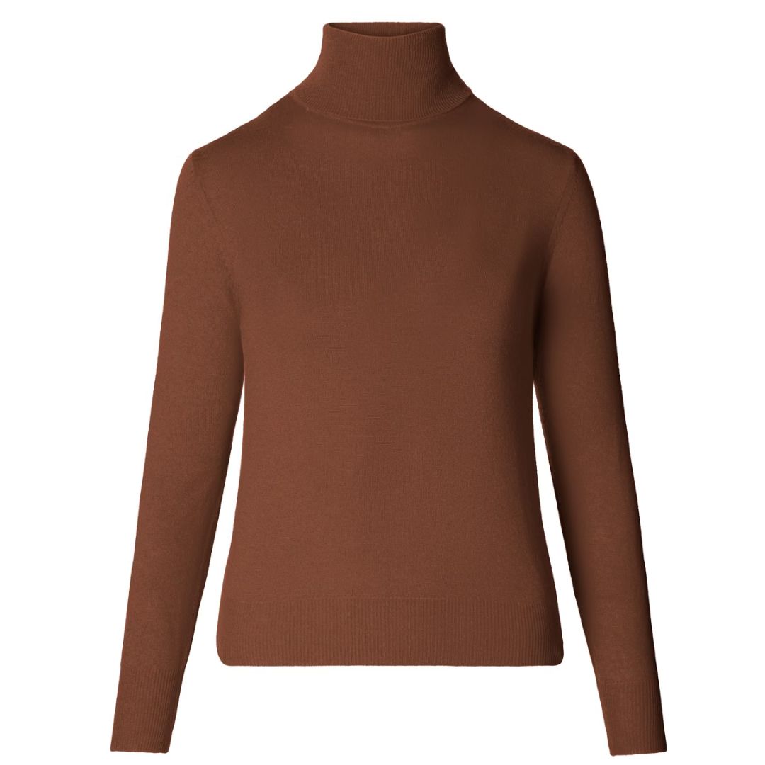 House of Bruar Merino Roll-Neck Jumper