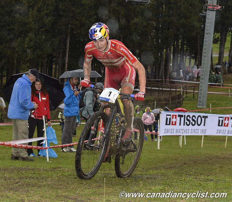Simon Andreassen (Denmark) on the last lap