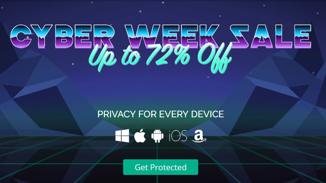 You can now get a huge 72% off the price of an IPVanish VPN for Black Friday