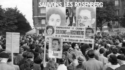 Protest over the Rosenbergs in France