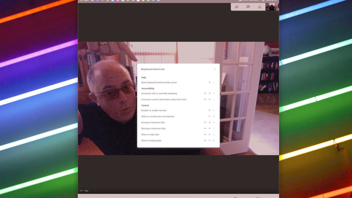 Google Meet Keyboard Shortcuts