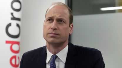 Prince William shaved face